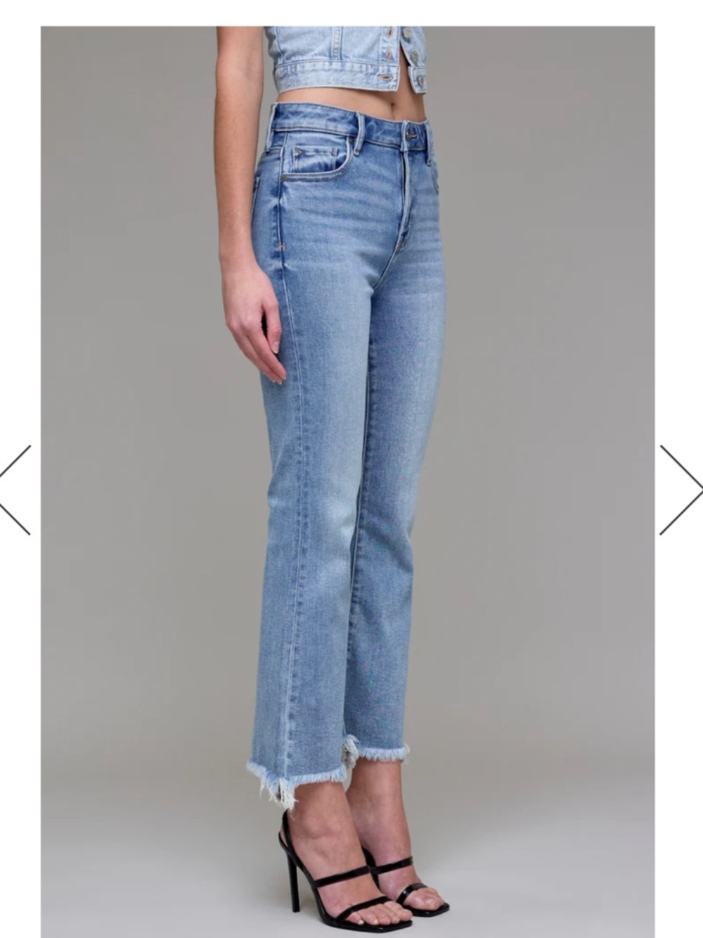 HIDDEN light wash flare denim Size 29